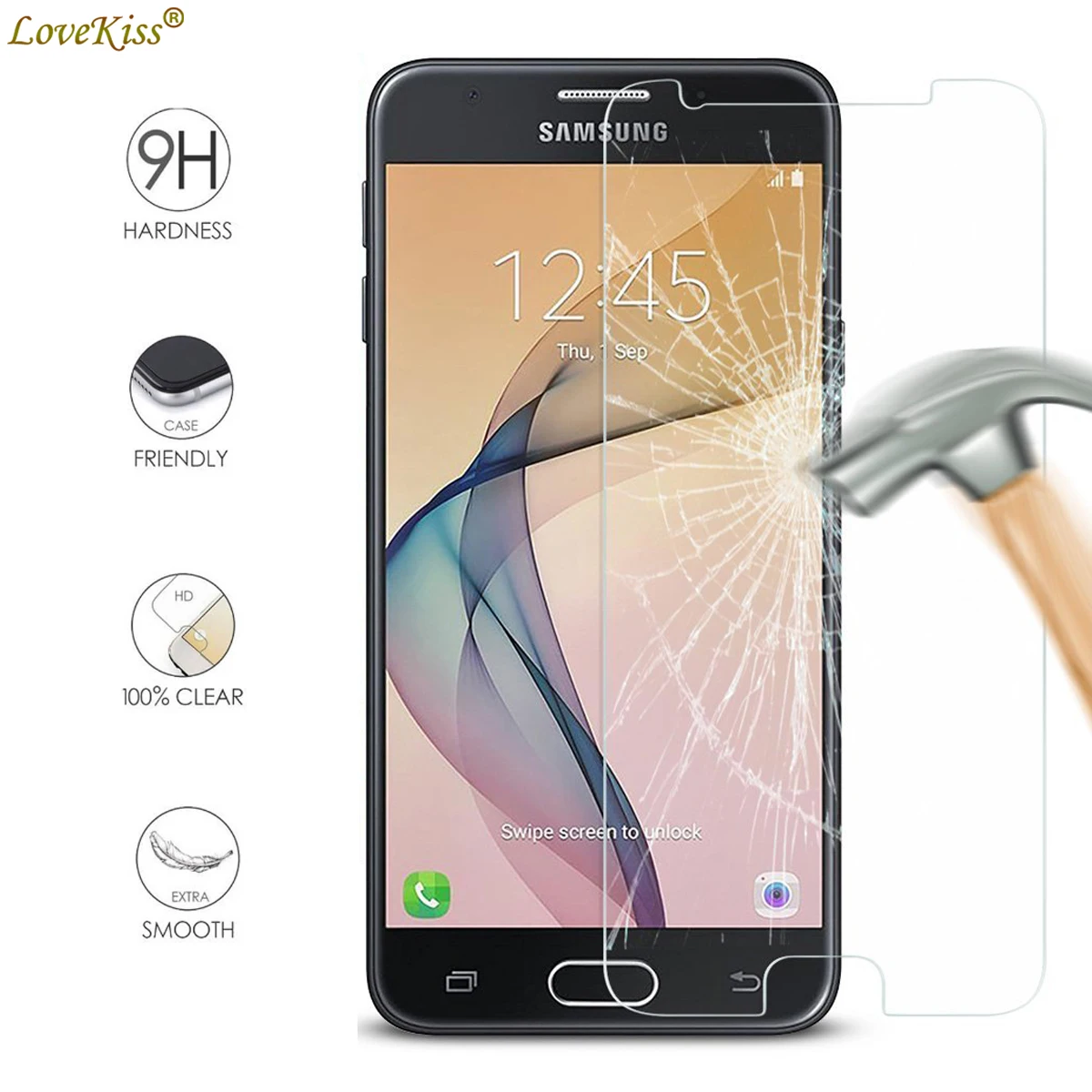 Для Samsung Galaxy J5 Prime G570 G570Y On5 2016 SM G570F J5Prime Защитная пленка для экрана 9H закаленное