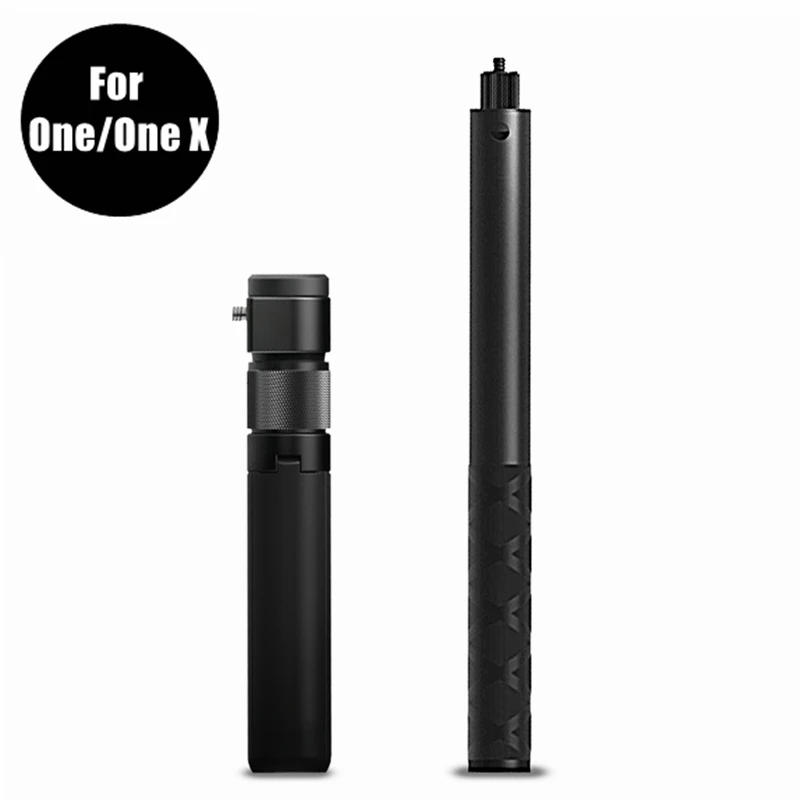 

Newest For Insta 360 Invisible Selfie Stick Rod+Bullet Time Rotary Handle Monopod Fold-Out Tripod For Insta360 One X Bundle
