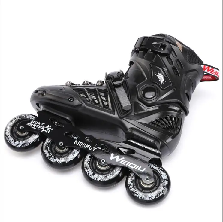 حذاء تزلج بعجلات المهنية سباق التعرج الكبار أحذية التزلج انزلاق شحن تزلج جيدة كما Patines Adulto الكبار أحذية تزلج