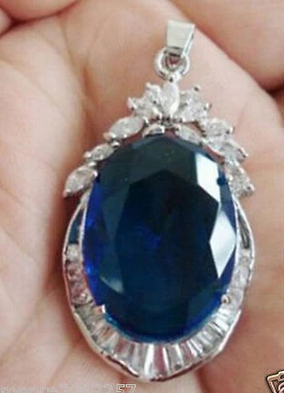 

ZCD 317+++ new hot Exquisite blue Tourmaline new Pendant