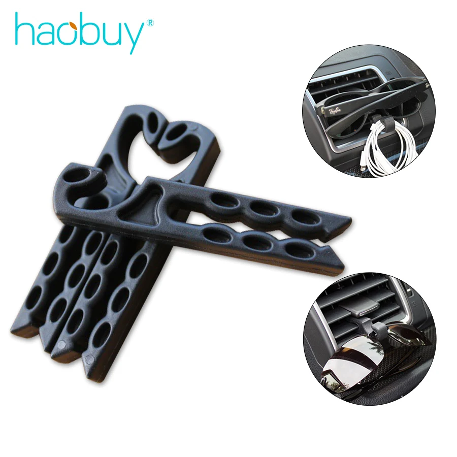Haobuy Universal 2pcs/set Car Air Vent Cord Winder Grip
