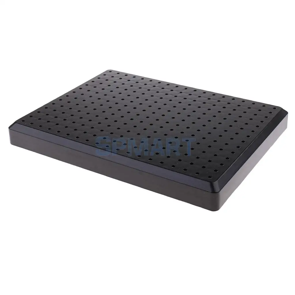 Plastic Hobby Airbrush Spray Booth Clip Base Stand Paint Model Part Holder-With 19x14 Holes