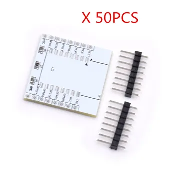 

50PCS ESP8266 Serial Wireless WIFI Module Adapter Board Plate For ESP-07 ESP-08 ESP-12 Wholesale