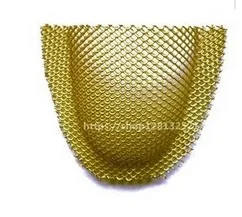 

upper Dental Lab Yellow Denture Materials Golden Metal Palatal Reinforcement Mesh For Acrylic Partial DentureGood Quality