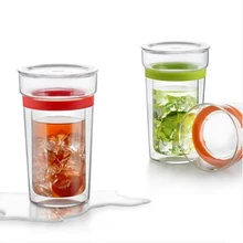 Samadoyo 350 мл анти-ожога стеклянная чашка термостойкая Высокая боросиликатная стеклянная двухслойная чайная чашка кружки S082B