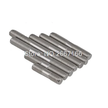 

UXCELL M12 X 80Mm 304 Stainless Steel Double End Thread Stud Teeth Rod 5Pcs