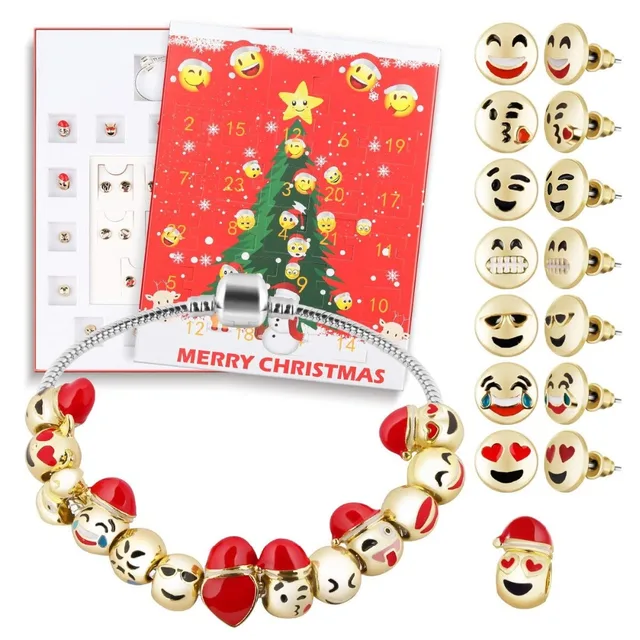 D Fantix Christmas 2018 Women S Diy Jewelry Advent Calendar 24 D Fantix Christmas 2018 Women S Diy Jewelry Advent Calendar 24 Days Collection With Bracelet