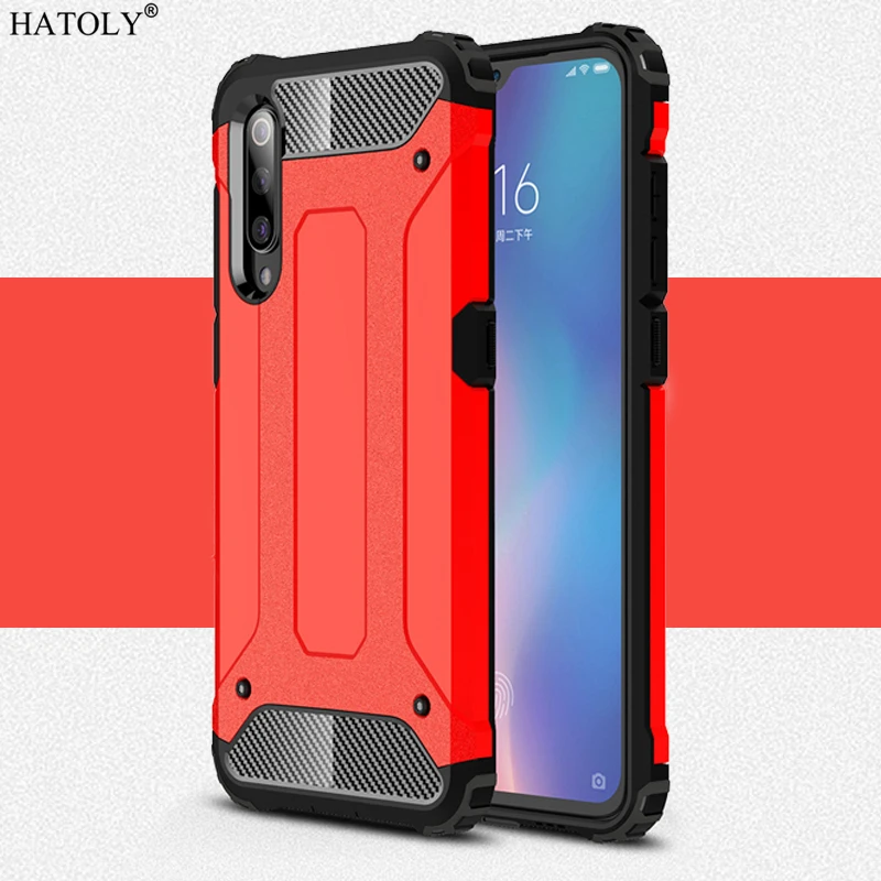 Чехол для Xiaomi Mi 9 противоударный прочный армированный Жесткий силиконовый
