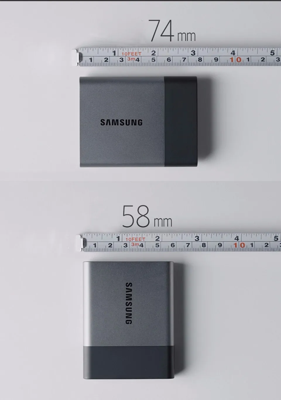 SAMSUNG SSD HDD USB 3.0 250GB 500GB 1TB T3 External Hard Drive 500 GB for Desktop Laptop PC Free Shipping 100% Original External HD (10)