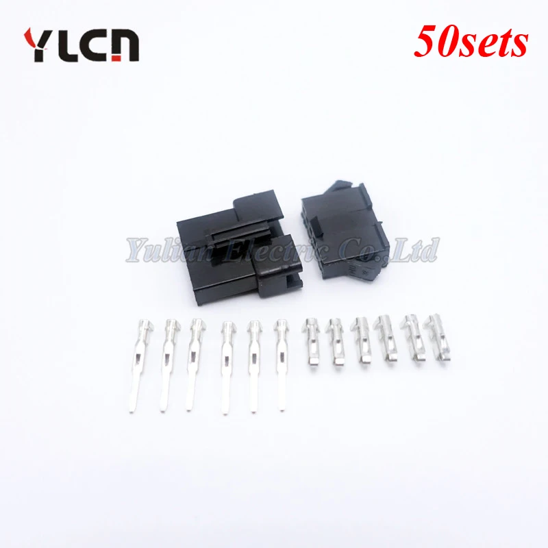50sets High Quality Connector SM 6Pin Pitch 2.54MM Female and Male Housing + Terminals SM-6P SM-6R JST SM2.54 | Обустройство дома