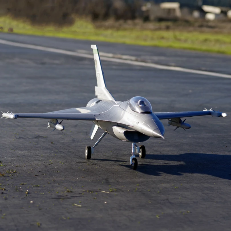 FMS 70mm F16 F-16C Fighting Falcon V2 Ducted Fan EDF Jet 6S 6CH With Flaps Retracts PNP EPO RC Airplane Model Plane Aircraft