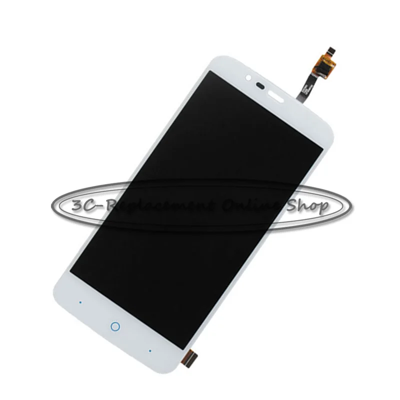 Белый/черный 5 дюймовый ЖК дисплей для ZTE Blade A310 + детали замены Бесплатные