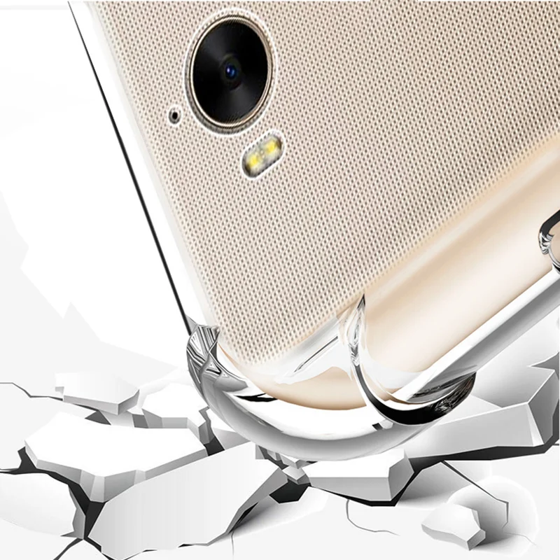 Чехол для Huawei Y5 2017 мягкий прозрачный чехол из ТПУ с подушкой безопасности