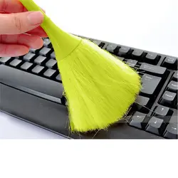 Случайная Цветная многофункциональная мини-клавиатура Автомобильная Антистатическая щетка для пыли настольная уборочная щетка для дома