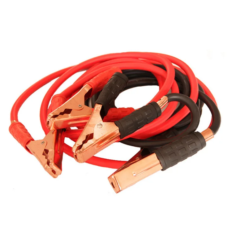 Длина 4 м 3 м 2,5 м SUV booster cable клеммы автомобильного аккумулятора скачок кабель стартера пусковой кабель para baterias auto
