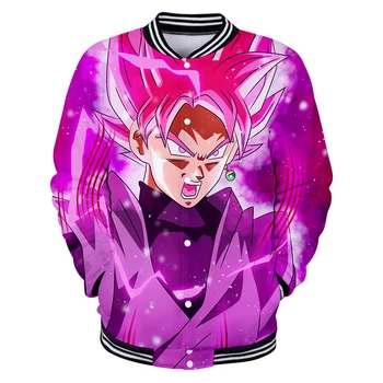 

dragon ball 2019 hot sale baseball jacket casual fashion sports men women jacket single harajuku streetwear jacket