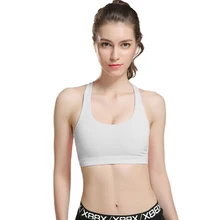 Женский мягкий дышащий спортивный бюстгальтер без проволоки для бега женский бюстгальтер для йоги и фитнеса Спортивное нижнее белье