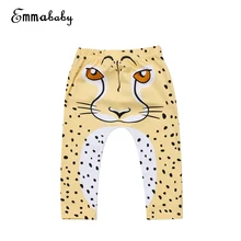 Дети мультфильм Животные полосатый горошек длинные Брюки для девочек новорожденных Для маленьких мальчиков gilrls pp Брюки для девочек Животные леггинсы 0-24 м Костюмы