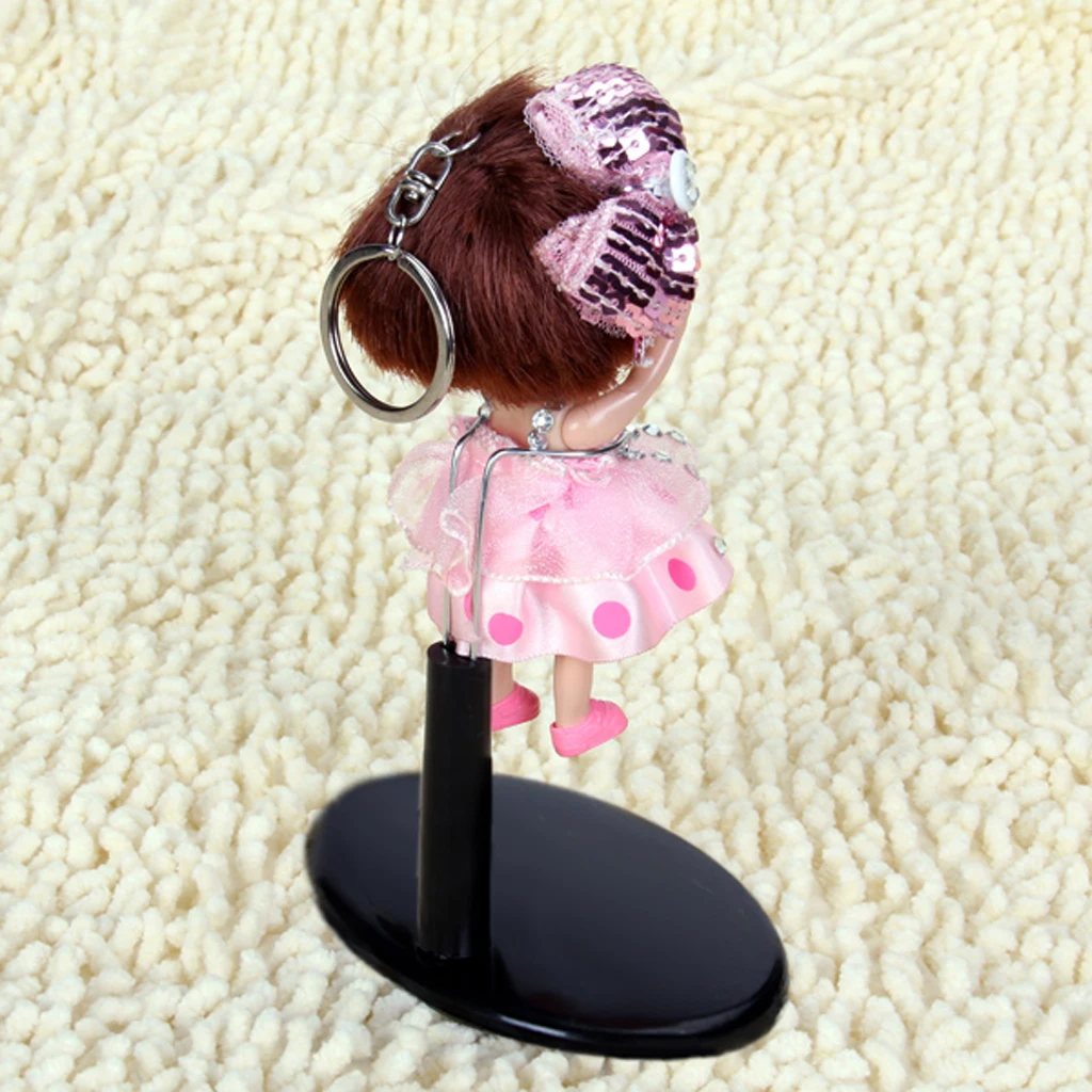 8 Pieces Set Adjustable Doll Stand Display Holder for Doll Teddy Bear suitable for display your lovely  Doll