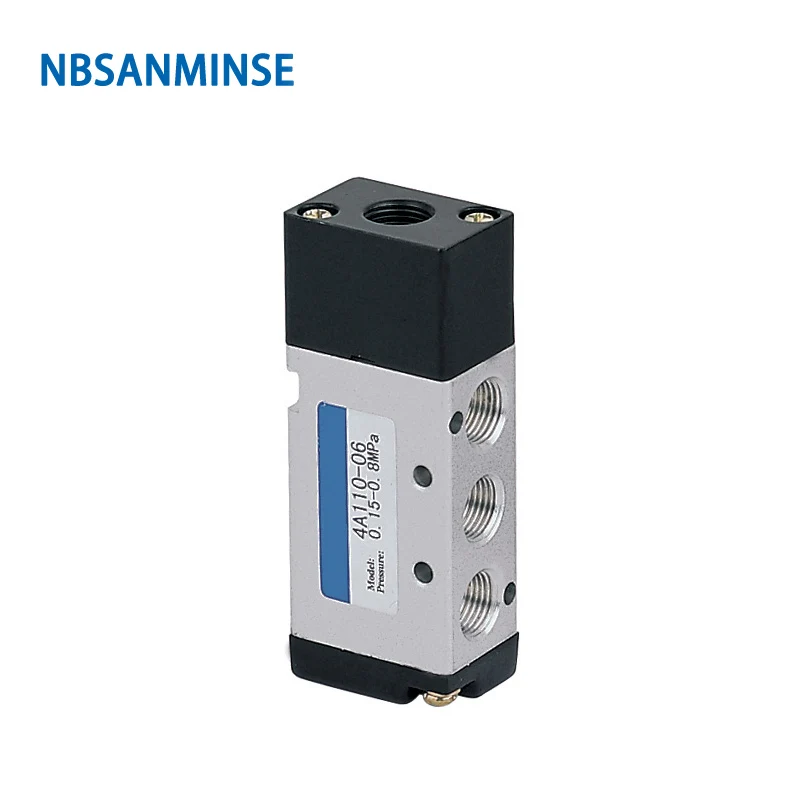 

NBSANMINSE 4A110 4A120 4A130 Series M5 1/8 Pneumatic Control Valve Pneumatic Air Valve AIRTAC Type Automation Parts