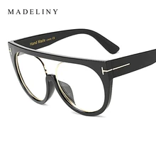 MADELINY большая винтажная рамка женские очки прозрачные брендовые дизайнерские модные женские очки Рамка MA406