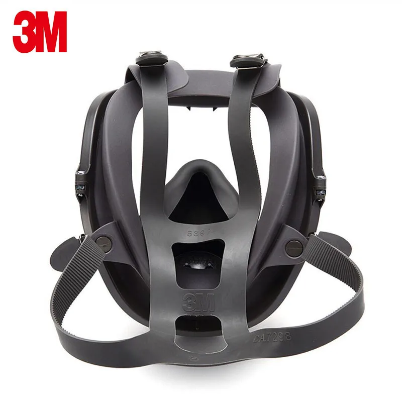  15 In 1 3M 6800 Painting Spray Gas Mask Organic Vapors Safety Respirator Full Facepiece Protection 