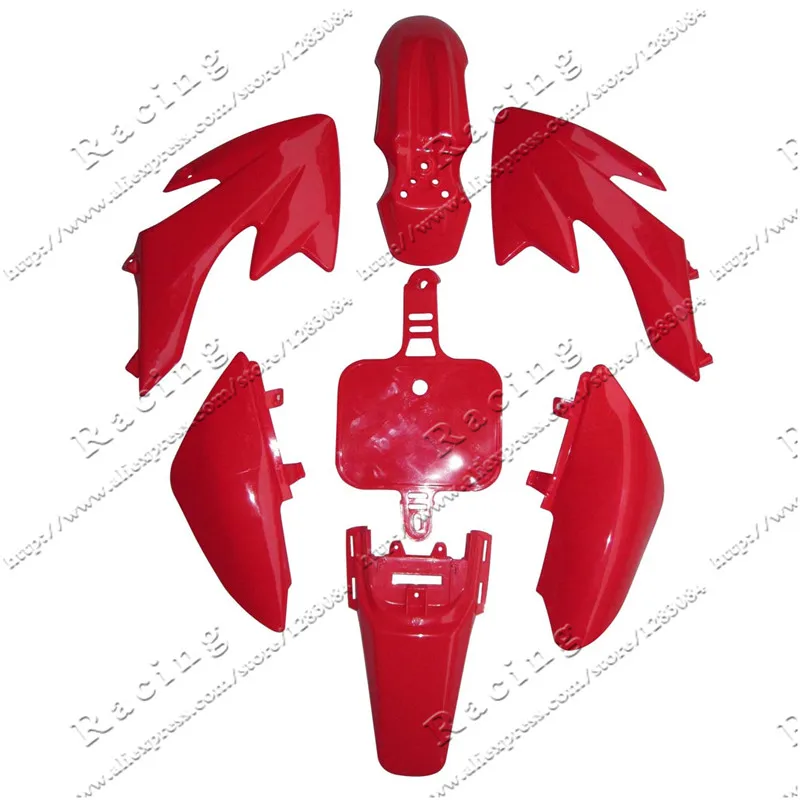 Motorcycle Honda CRF XR50 CRF50 Plastics Fender Cover Kit For Pit Dirt Pro Bike