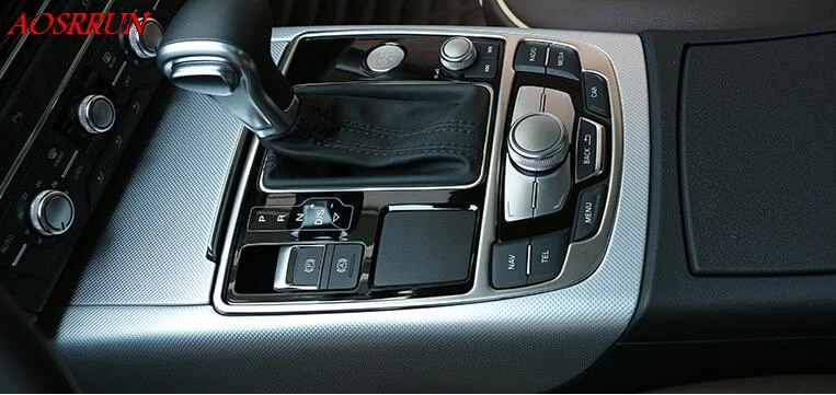 Декоративная декоративная панель, светильник, коробка передач для audi a3 a4 a5 a6 a7 q5, аксессуары для автомобиля