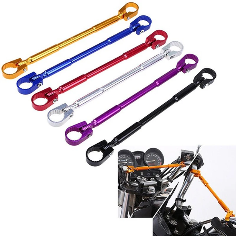 

Hot Motorcycle Bike Handlebar Cross Bar Steering Wheel Strength Lever for most 7/8" 22mm handlebar motorcycles