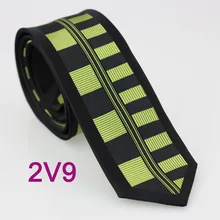 YIBEI coahella галстуки мужские черные зеленые тонкий галстук в полоску клетчатые тонкие шеи галстуки жаккардовые плетёные 6 см галстук Повседневное платье