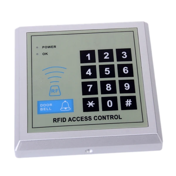 Classical Appearance Useful Function RFID Door Lock Access Control System Safety Machine With 10 Keyfobs