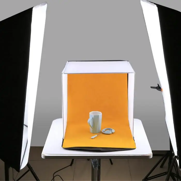PULUZ 40x40 см коробка для фотостудии Складная фотостудия для студийной съемки софтбокс наборы QJY99