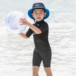SBART 2 мм Детские неопреновые гидрокостюмы для плавания для мальчиков и девочек солнцезащитный крем теплый Сноркелинг серфинг подводное