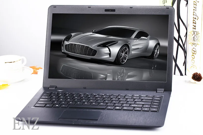 ENZ Notebook Laptop 14 inch Celoron N3050 CPU Quad-core Slim and portable laptop Office study computer Russia free shipping |