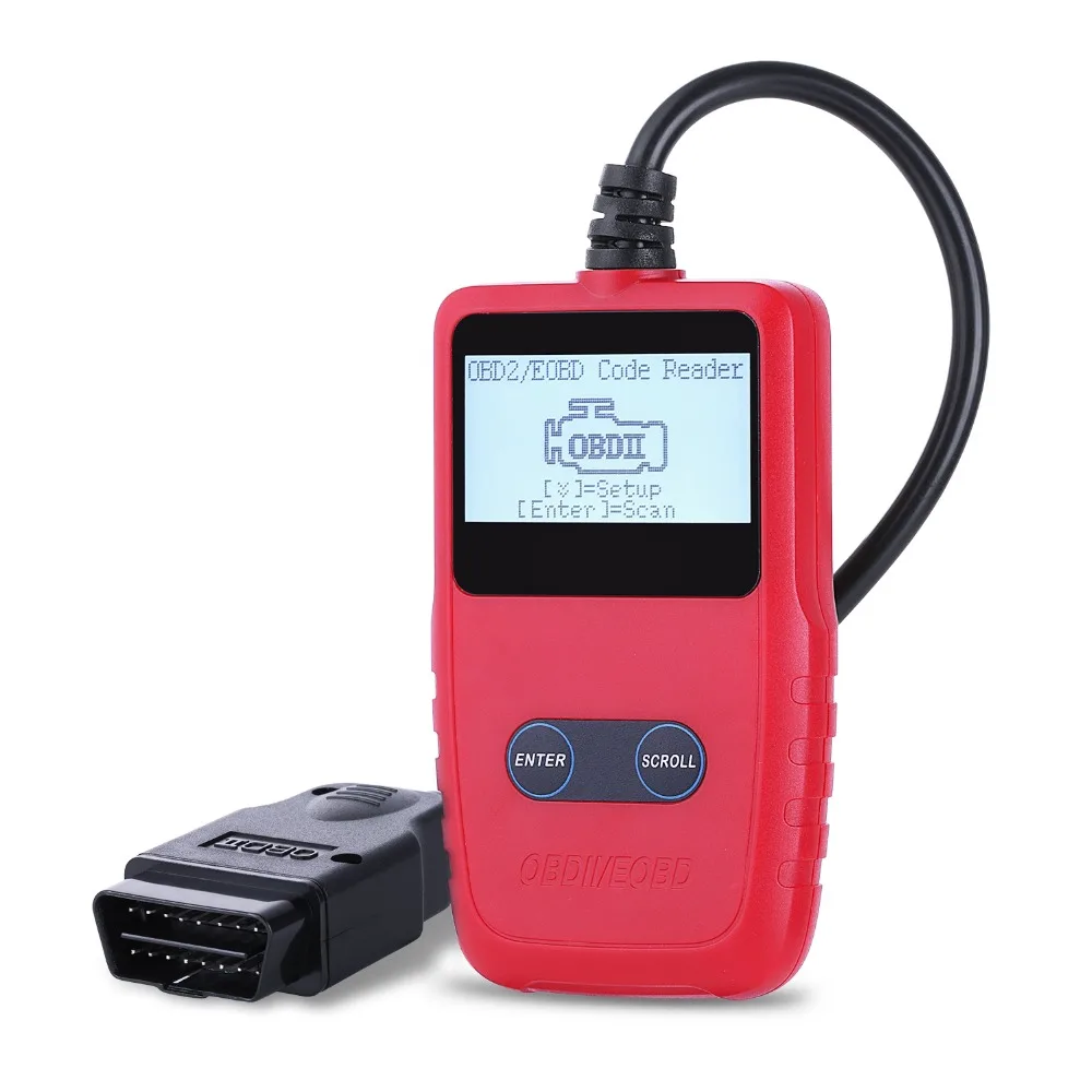 VC309 OBDII/считыватель кода eobd автомобильный диагностический универсальный OBD2 сканер портативный автоматический диагностический инструмент