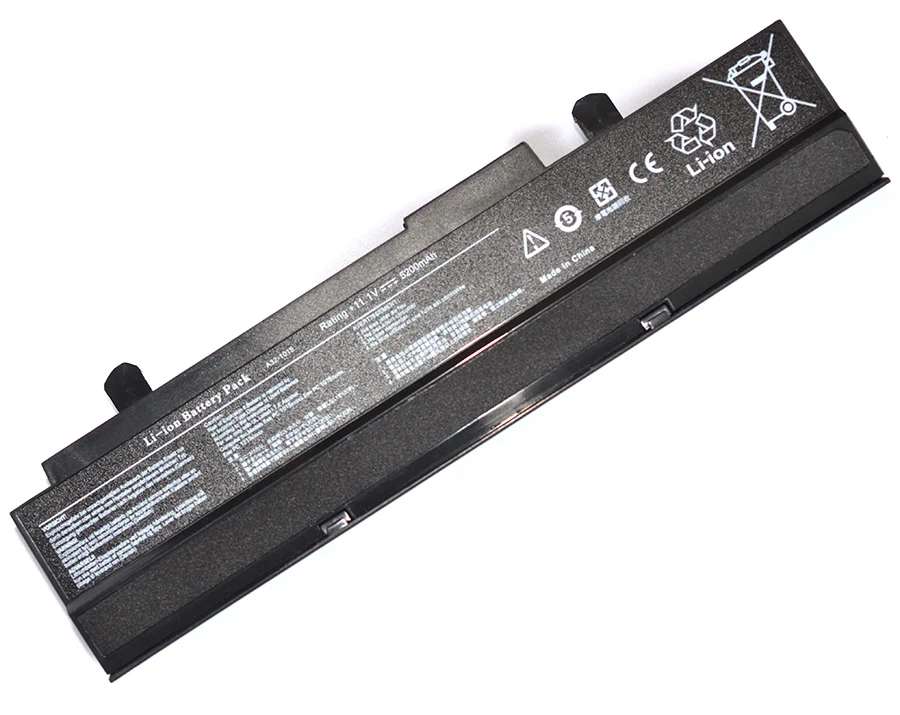 ApexWay черный белый Батарея для ноутбука Asus Eee PC EPC 1215 1215B 1215N 1015b 1015 1015bx 1015p x 1015p A31-1015 A32-1015 AL31-1015 - Цвет: Black(China cell)