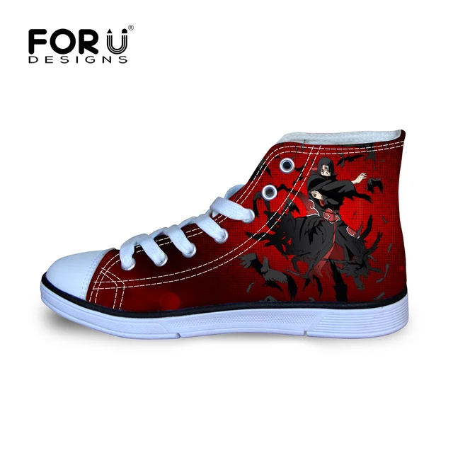 Anime Naruto Hand Painted Shoes