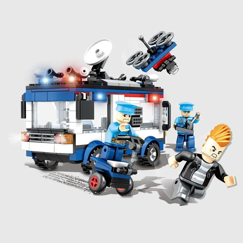 C Models Building toy Compatible with Lego C0601-0603 Police Station Blocks Toys Hobbies For Boys Girls Model Building Kits C Models Building toy Compatible with Lego C0601-0603 Police Station Blocks Toys Hobbies For Boys Girls Model Building Kits