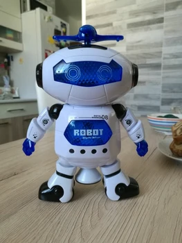 

Rotating Smart Space Dance Robot Electronic Walking Toys With Music Light For Kids Astronaut Toy Christmas Gift