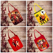 IVYYE 1 шт. Супермен Джек Парр модные аниме холщовые сумки на плечо Повседневная сумка для покупок мультяшная Сумка-тоут дорожная женская обувь для девочек Новинка