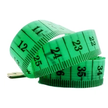 Швейная линейка метр швейная измерительная лента рулетка для измерения размеров тела швейная портновская рулетка Мягкая случайный цвет