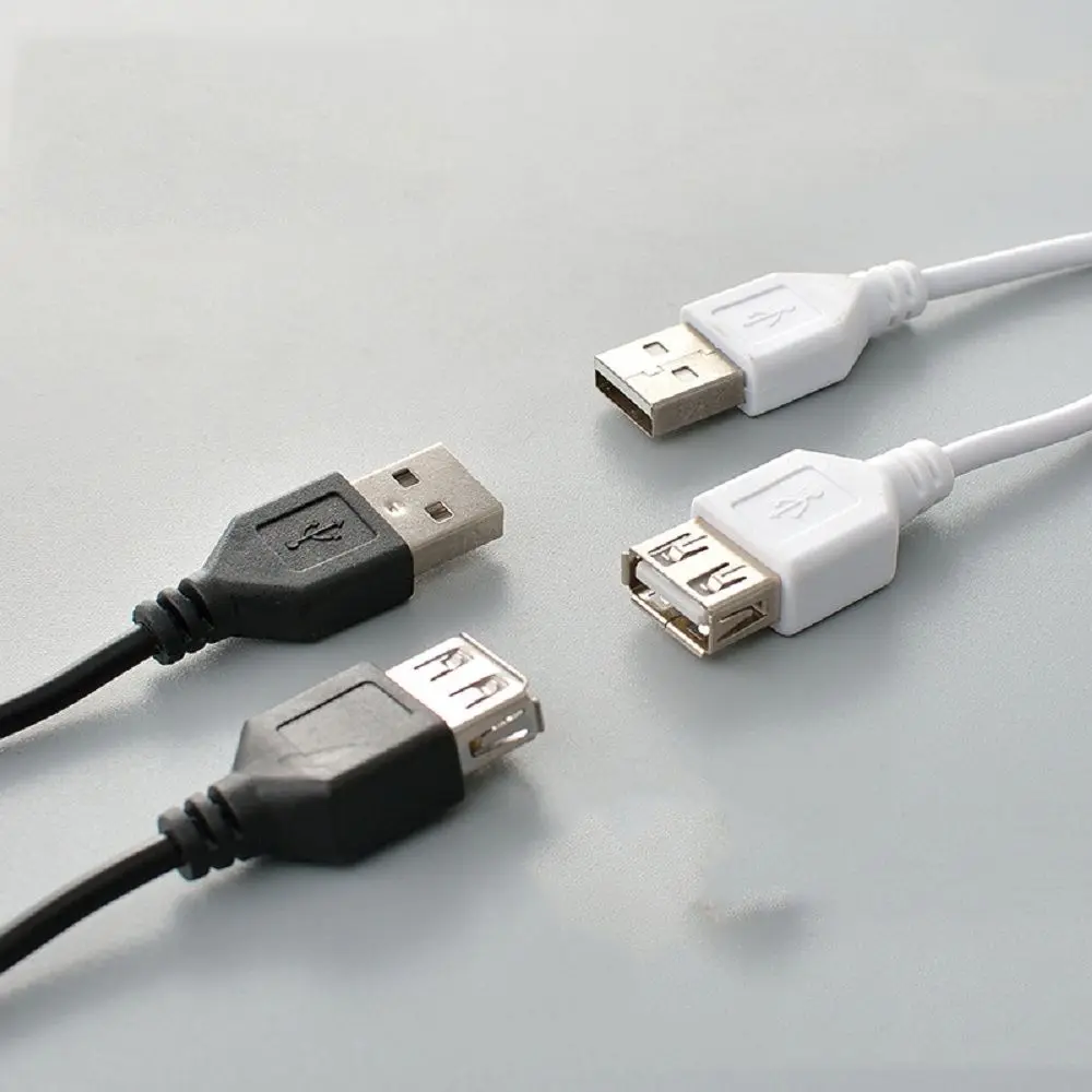 80/150 см USB кабель-удлинитель Супер Скоростной USB 2,0 кабель мужской и женский кабель-удлинитель для синхронизации данных USB 2,0