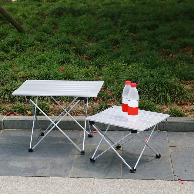 Aluminum Folding Table Collapsible Camping With Carrying Bag Aluminum Folding Table Collapsible Camping With Carrying Bag Outdoor Indoor Picnic For Beach Hiking