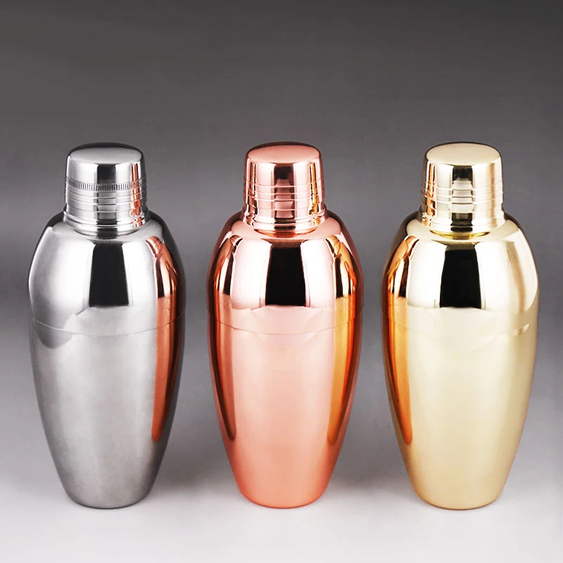 

New American Style 500ml 3Pieces Vintage Cocktail Shaker Bar Tools