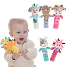 Погремушки для малышей, интересные плюшевые детские колокольчики для новорожденных, кровать, Висячие милые куклы, детские Kawaii Bebe, мягкие игрушки MA21f