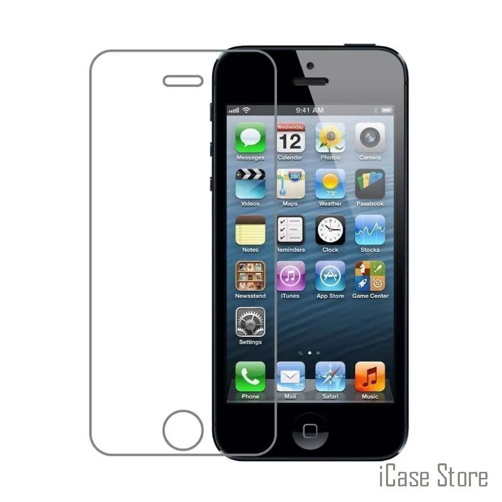 

tempered glass for apple iphone 6 6s 6plus SE 5 5s 5c 4 4s Explosion-Proof 0.3 mm 9H 2.5D screen protector film aifon case