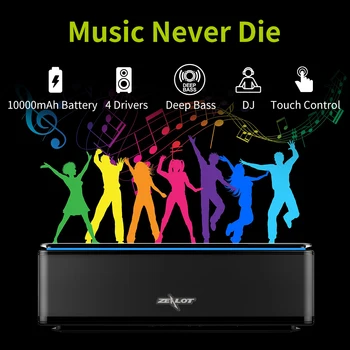 

Powerful Wireless Bluetooth Speaker subwoofer 4 Loudspeakers Hifi Stereo Music Home Theater Audio Sound System Portable Speakers