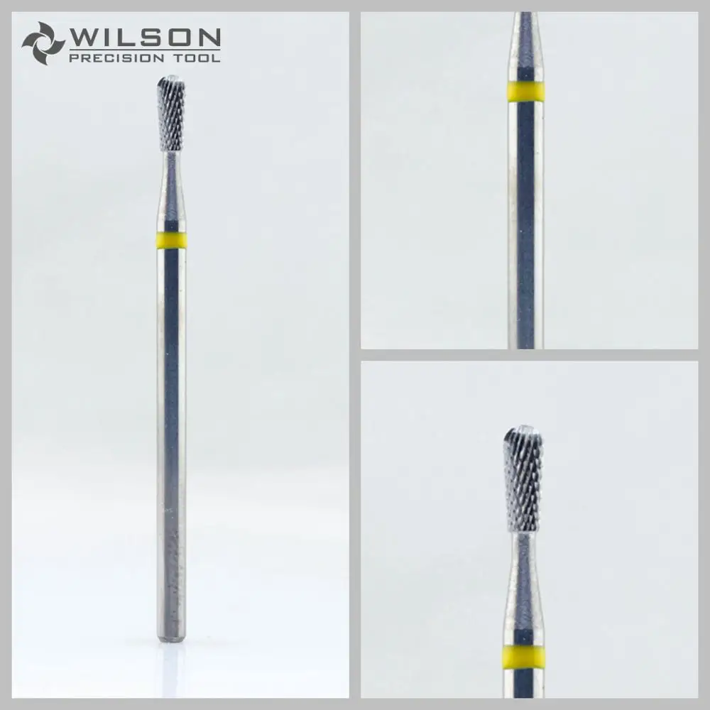 2 шт грушевидной формы(1100250)-карбидные сверла для ногтей WILSON-аксессуары для электрического маникюрного станка