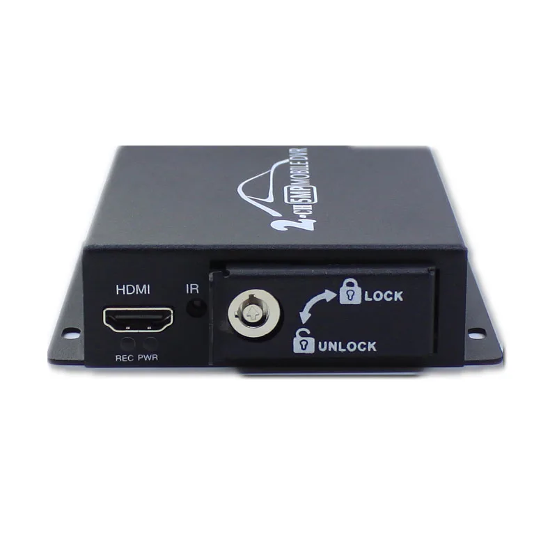 Factory direct dual SD card mobile DVR support CVBS/AHD dual channel 5.0MP/1080p 2CH Mini DVR for all kinds of cars