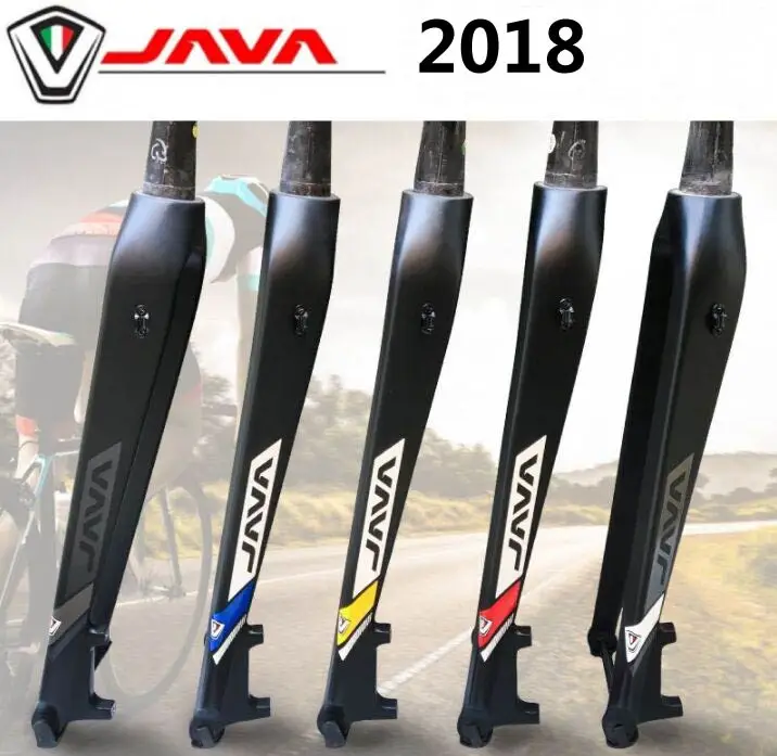 

Full Carbon Fork MTB Bicycle Fork Compatible for 27.5 29er Road Bike fork plug front forks only 520g hot selling 2018